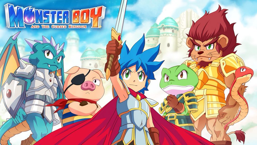 Monster Boy – Verander je UI via je Nintendo Switch Lite-kleur