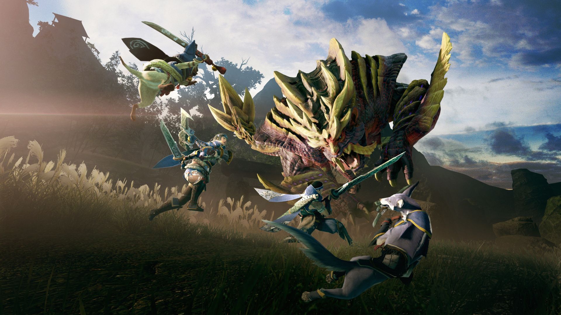 Monster Hunter Rise – Bow and Dual Blades Weapons trailer