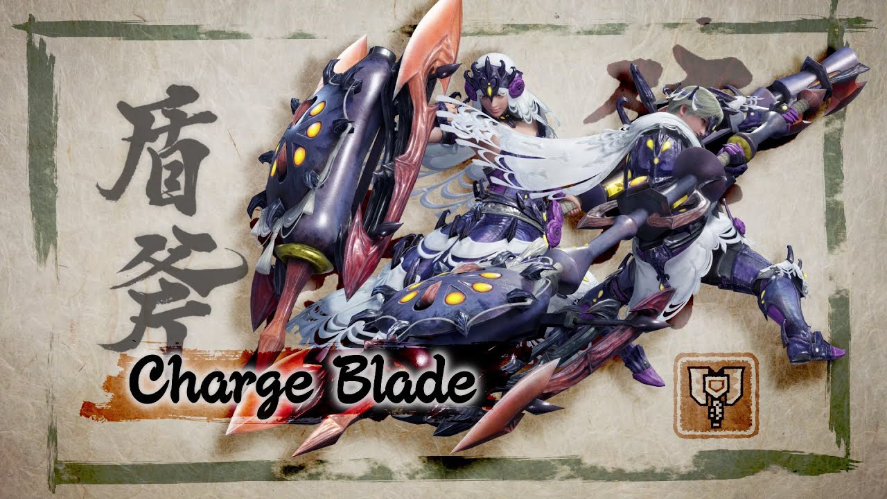 Monster Hunter Rise – Charge Blade en Hunting Horn wapen trailers