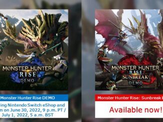 News - Monster Hunter Rise – Demo to be removed from Eshop after June 