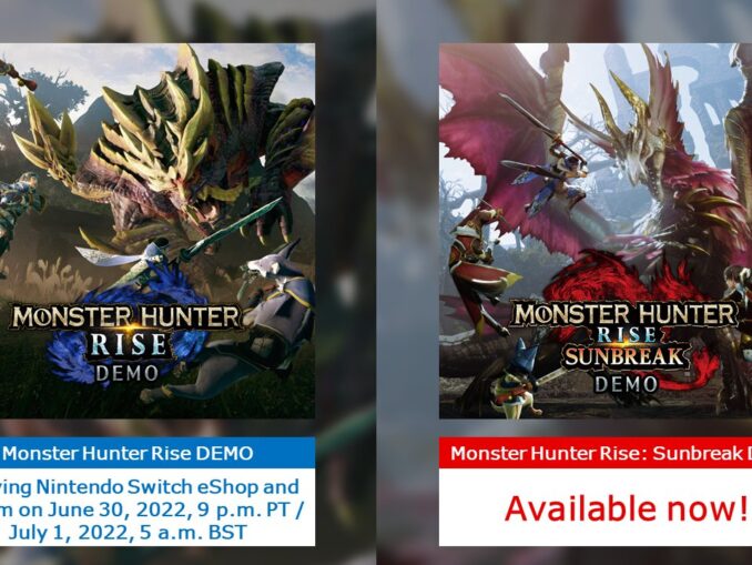 Nieuws - Monster Hunter Rise – Demo wordt na juni verwijderd uit Eshop 