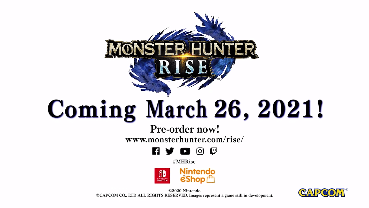 Monster Hunter Rise – Great Sword Gameplay Footage