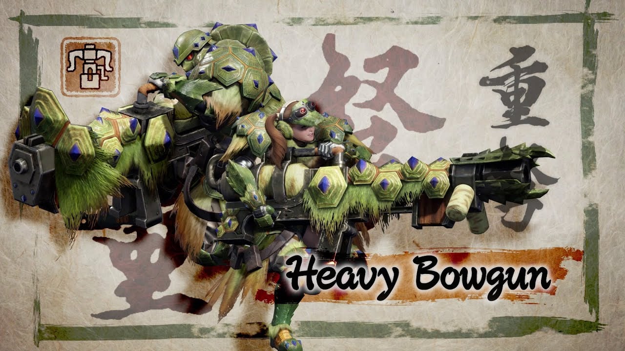 Monster Hunter Rise – Zware en lichte Bowgun trailers