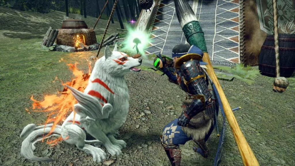 Monster Hunter Rise – Okami samenwerking komt deze maand