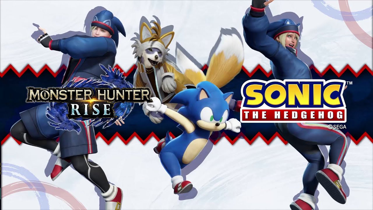 Monster Hunter Rise – Sonic The Hedgehog collaboration November 26th