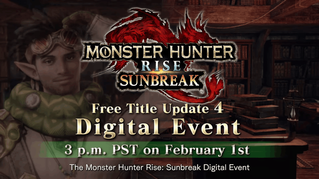 Monster Hunter Rise: Sunbreak – Gratis Title Update 4 Digitaal evenement – 1 Februari 2023