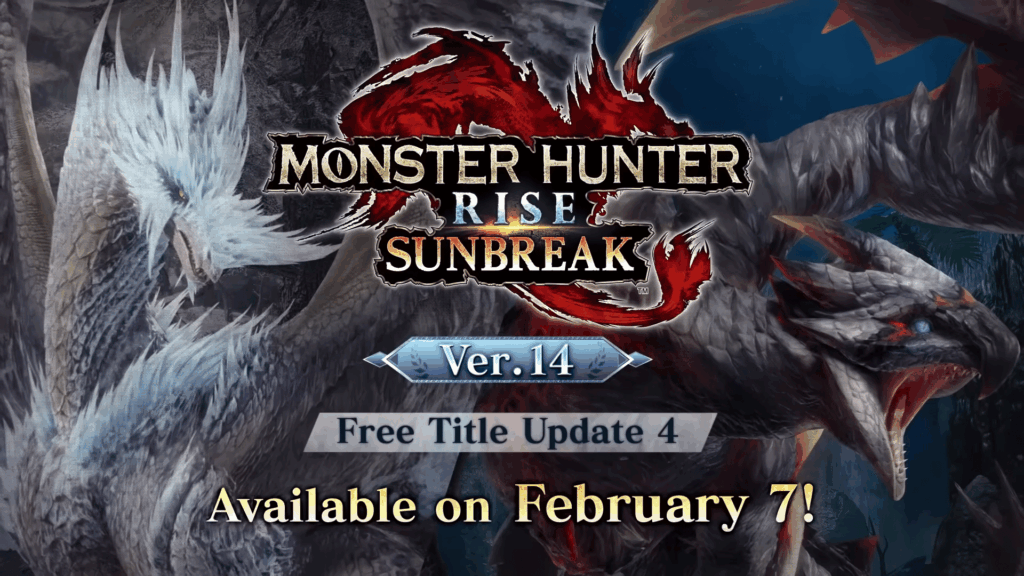 Monster Hunter Rise Sunbreak – Gratis titelupdate 4 komt uit op 7 februari 2023