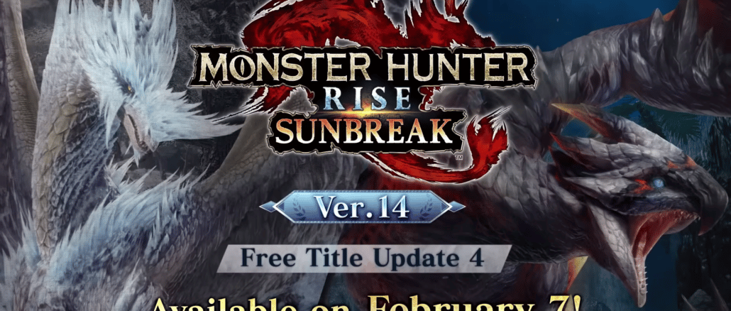 Monster Hunter Rise Sunbreak – Gratis titelupdate 4 komt uit op 7 februari 2023