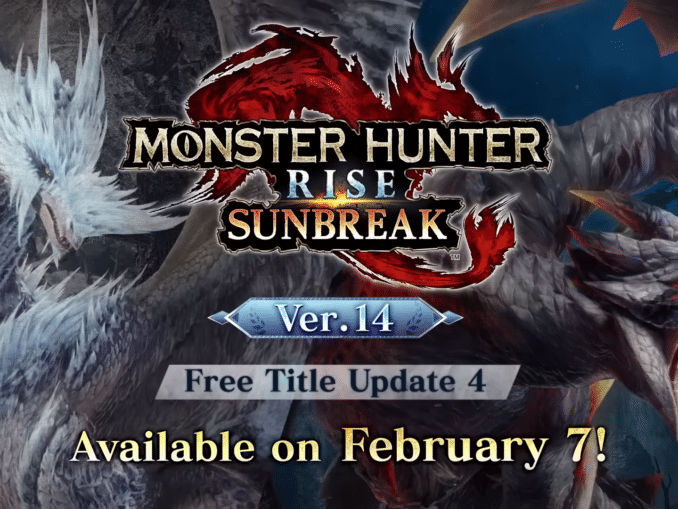 News - Monster Hunter Rise Sunbreak – Free Title Update 4 is coming February 7th 2023 