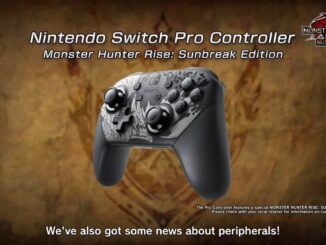 Monster Hunter Rise: Sunbreak – Nintendo Switch Pro Controller and details