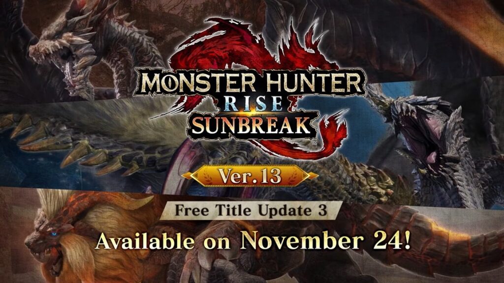 Monster Hunter Rise: Sunbreak title update 3 (versie 13) – 24 November
