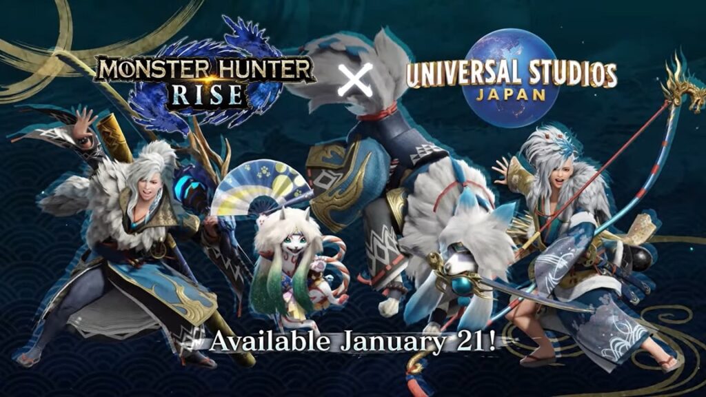 Monster Hunter Rise – Universal Studios Japan samenwerking