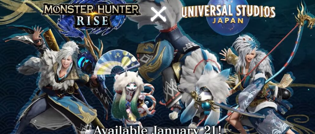 Monster Hunter Rise – Universal Studios Japan samenwerking