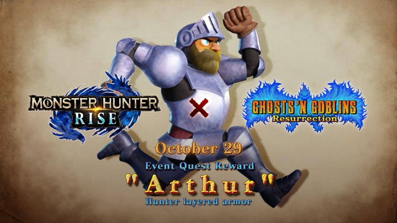 Monster Hunter Rise X Ghosts ‘N Goblins samenwerking aangekondigd