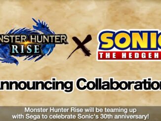 Monster Hunter Rise X Sonic The Hedgehog samenwerking komt deze maand