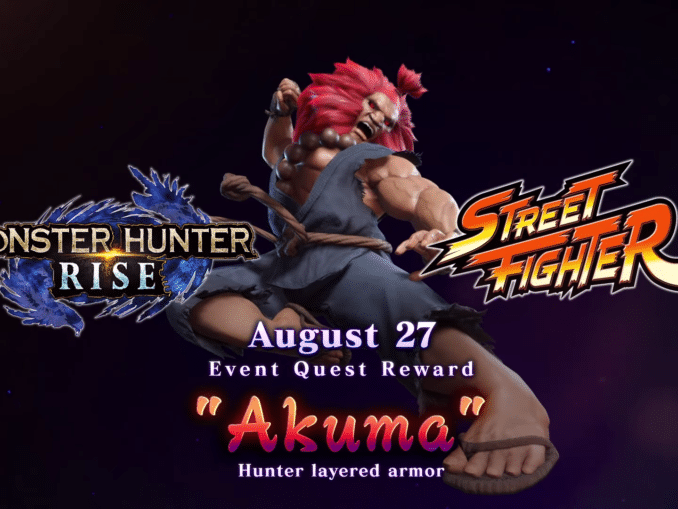 Nieuws - Monster Hunter Rise X Street Fighter samenwerking
