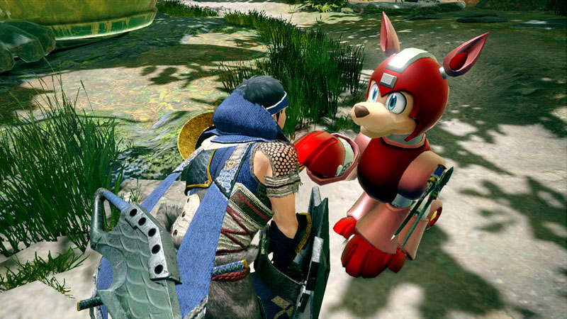 Monster Hunter Rise × Mega Man samenwerking lanceert 24 september Rush Palamute Layered Armor