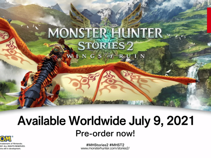 Nieuws - Monster Hunter Stories 2: Wings Of Ruin – Nieuwe verhaal Trailer 