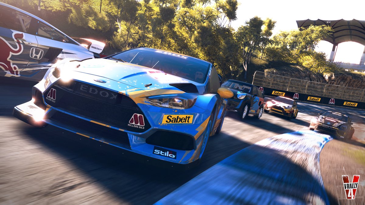 Meer V-Rally 4 Gameplay Docked vs Handheld