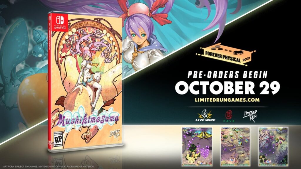 Mushihimesama – Fysieke edities onthuld, pre-orders starten 29 oktober