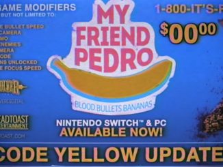 My Friend Pedro – 500,000+ exemplaren – Tijd voor de Code Yellow update