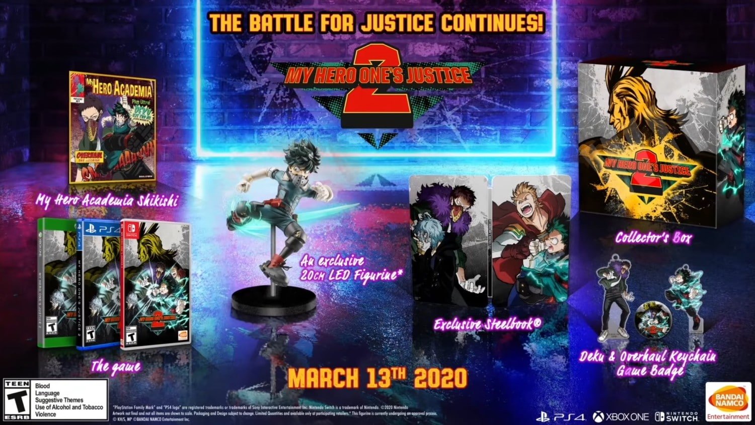 My Hero One’s Justice 2 – Collector’s Edition aangekondigd