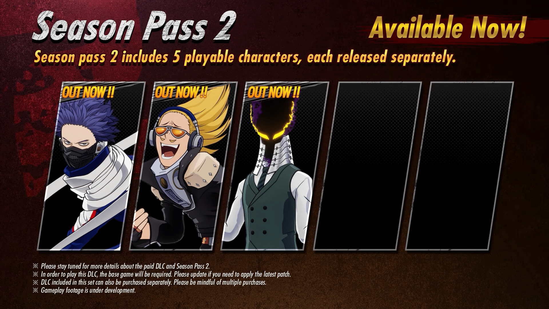 My Hero One’s Justice 2 – Kurogiri DLC trailer