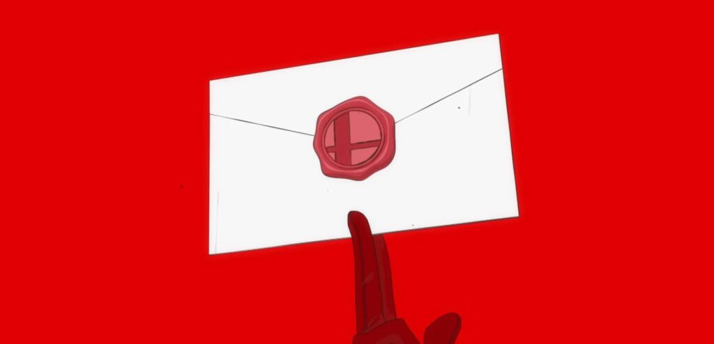 My Nintendo Japan – Echte Super Smash Bros. uitnodigingsbrieven set