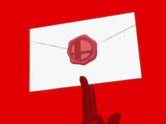 My Nintendo Japan – Echte Super Smash Bros. uitnodigingsbrieven set