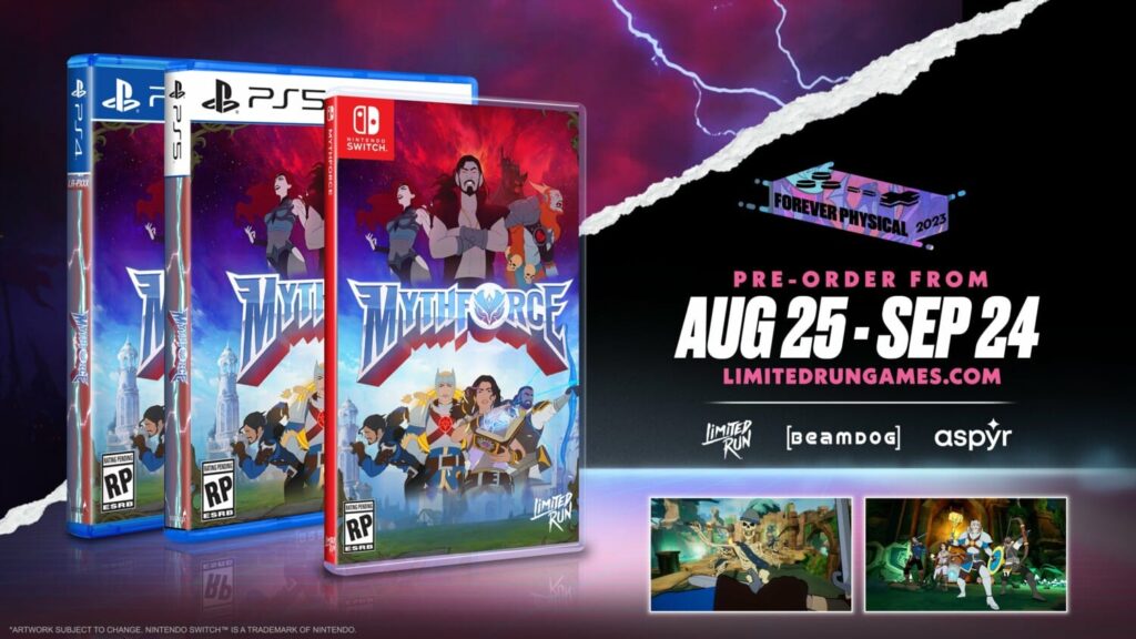 MythForce: Limited Run Games Exclusieve fysieke edities
