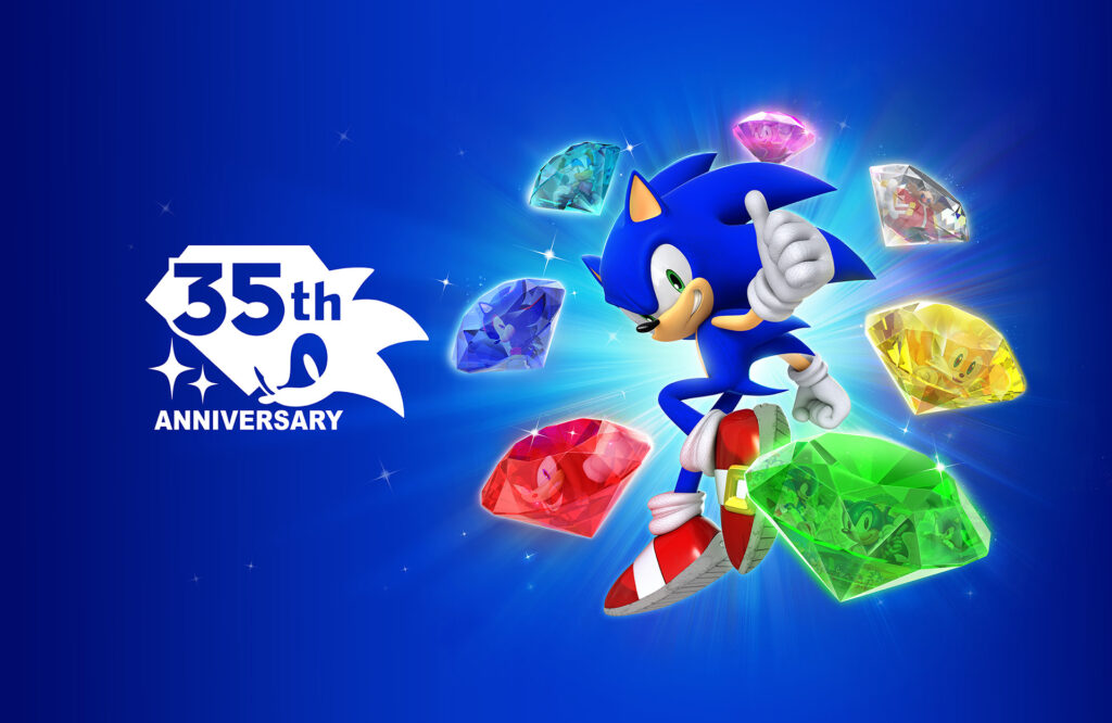 Naoto Ohshima’s Sonic 35th anniversary-schets viert de tijdloze charme van de blauwe flits