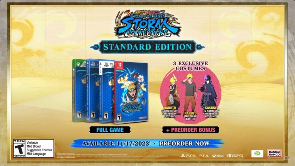 Naruto x Boruto: Ultimate Ninja Storm CONNECTIONS – Editions, Announcements & 20th Anniversary Tribute