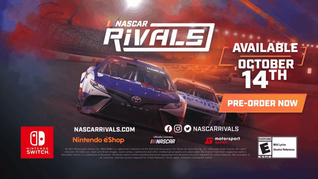 NASCAR Rivals – Reveal trailer