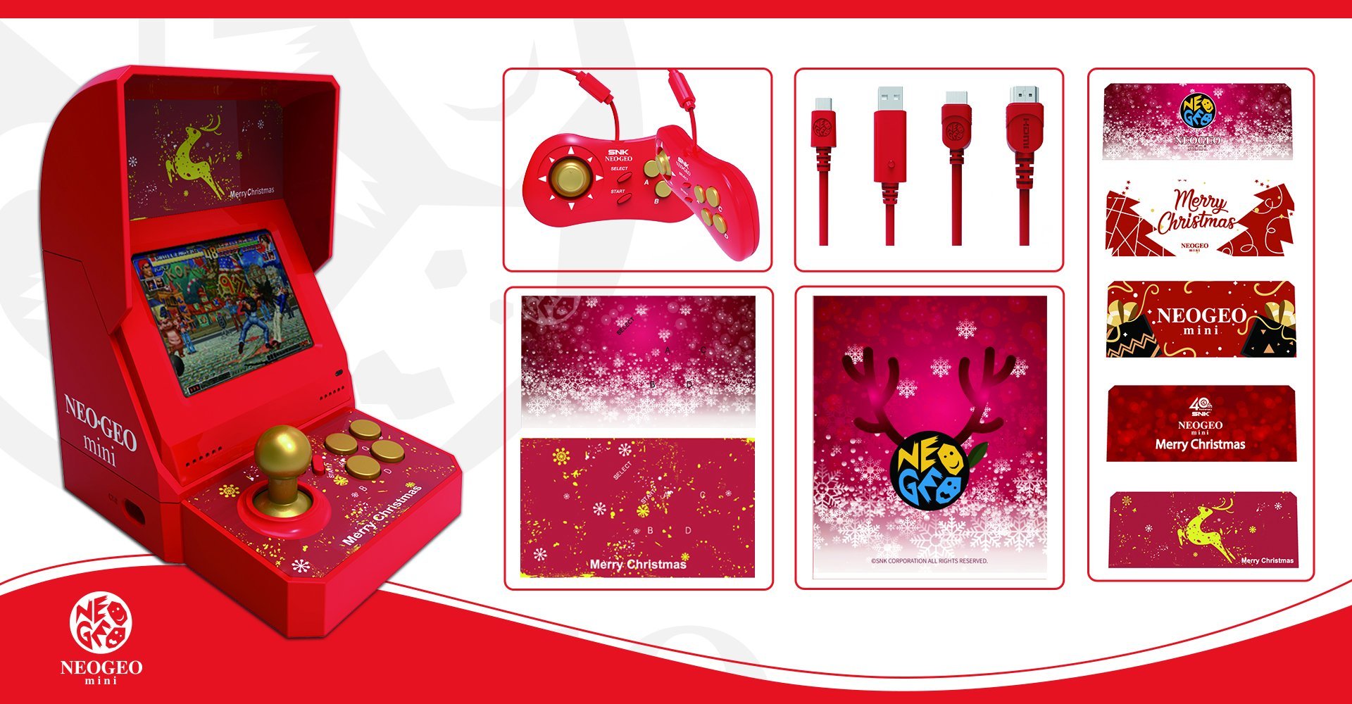 NEOGEO Mini Christmas Limited Edition – 15,000 Units Worldwide
