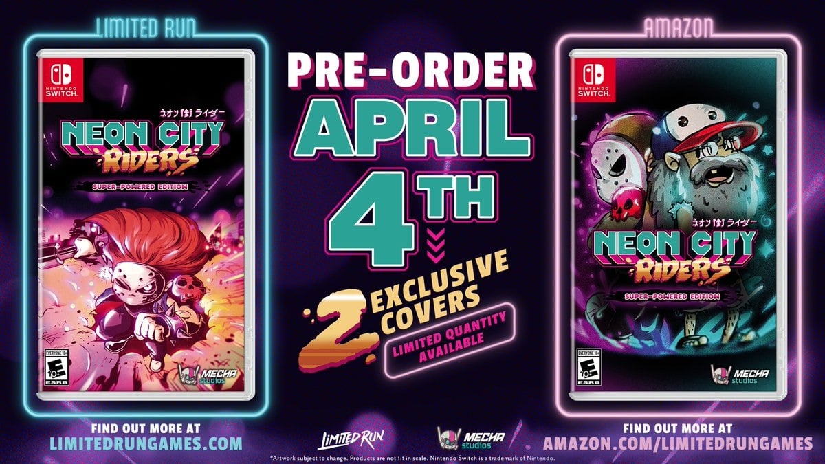 Limited Run Games – Neon City Riders fysieke editie