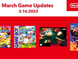New Additions to Nintendo Switch Online, March 2023 Update