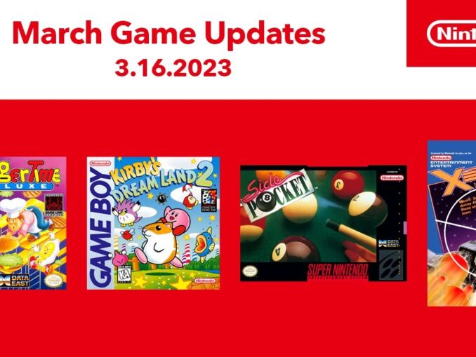 Nieuws - Nieuwe toevoegingen aan Nintendo Switch Online, update maart 2023 