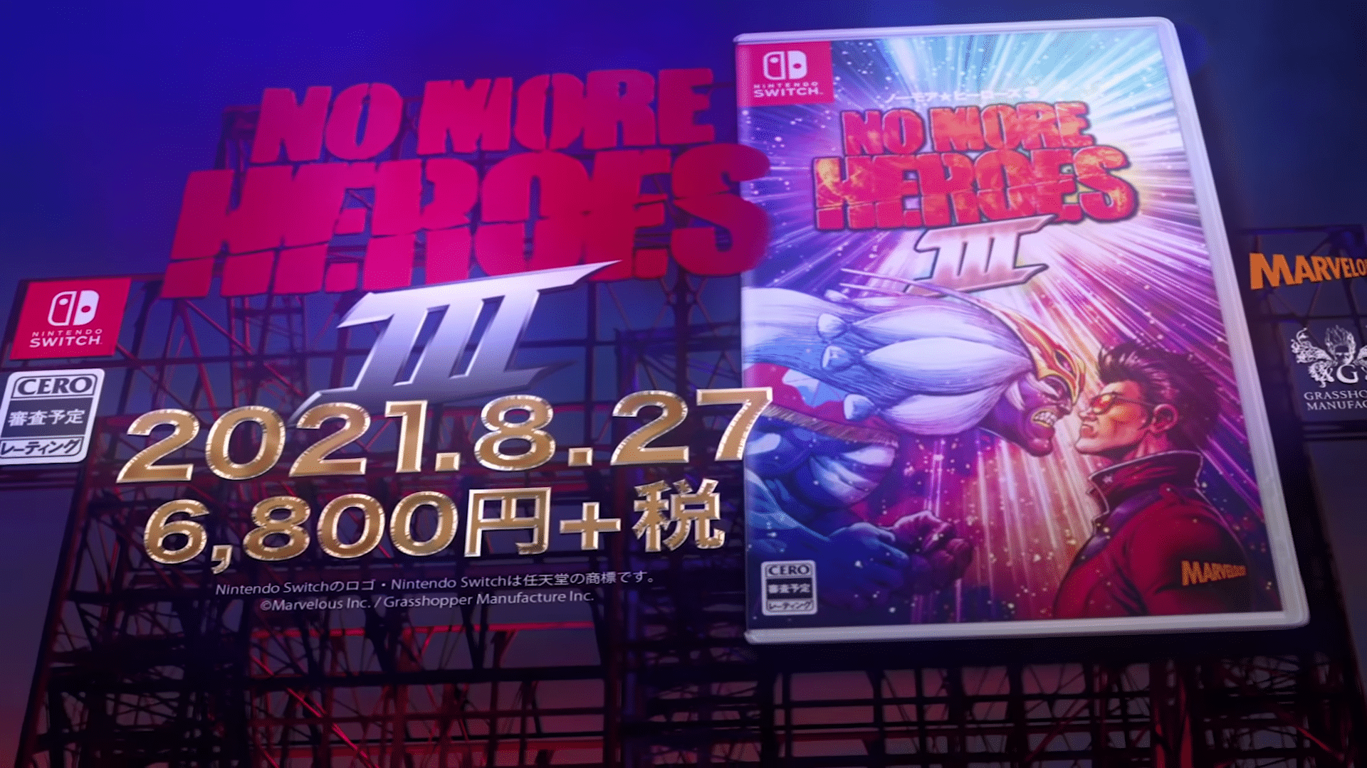 New No More Heroes 3 footage shown