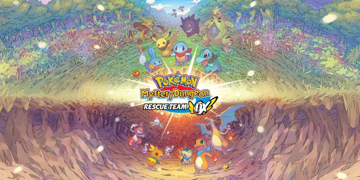 Nieuwe Pokemon Mystery Dungeon: Rescue Team DX gameplay trailer