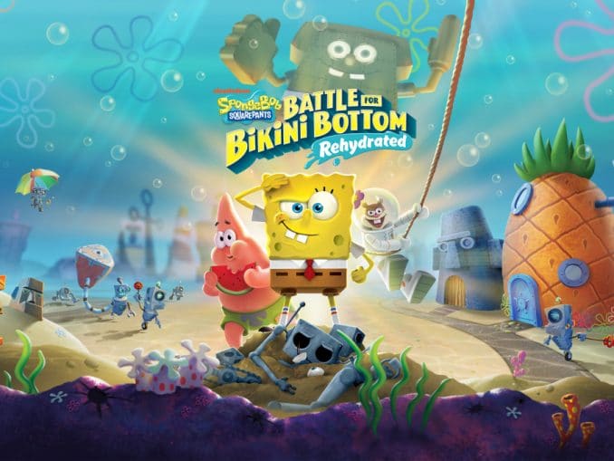 Nieuws - Nieuwe SpongeBob SquarePants: Battle for Bikini Bottom – Rehydrated trailer 