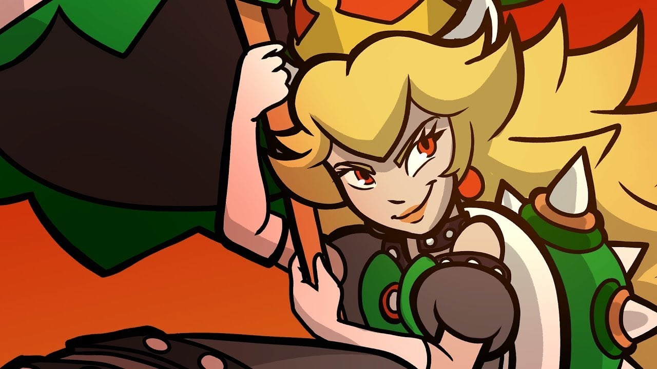 New Super Mario Bros. U Deluxe – Bowsette mod