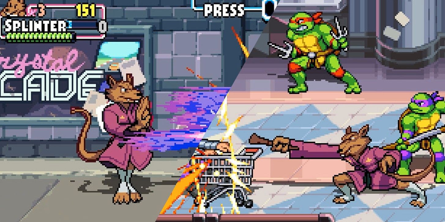New Teenage Mutant Ninja Turtles Shredder’s Revenge footage