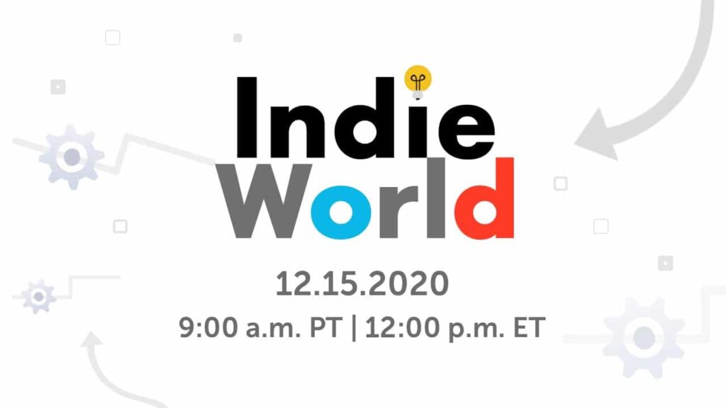 Volgende Indie World Showcase 15 december 2020 (morgen)