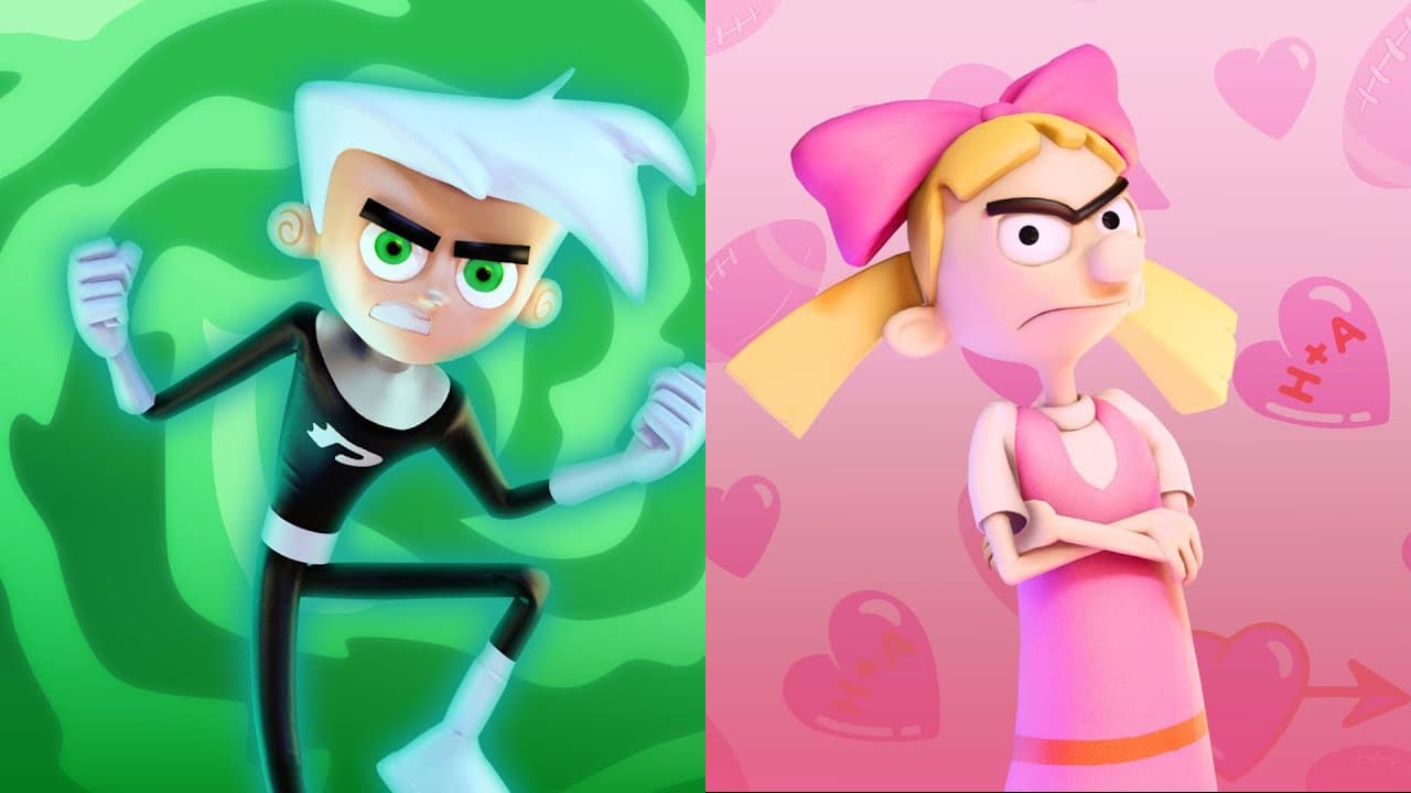 Nickelodeon All-Star Brawl – Helga Pataki en Danny Phantom showcases