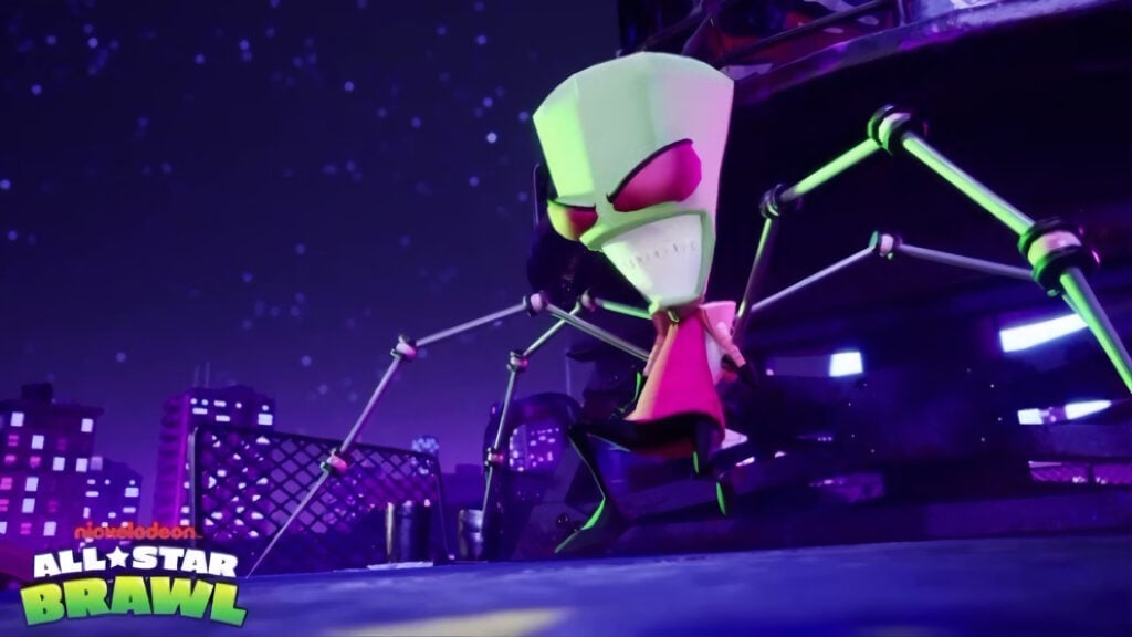 Nickelodeon All-Star Brawl – Invader Zim Character Showcase