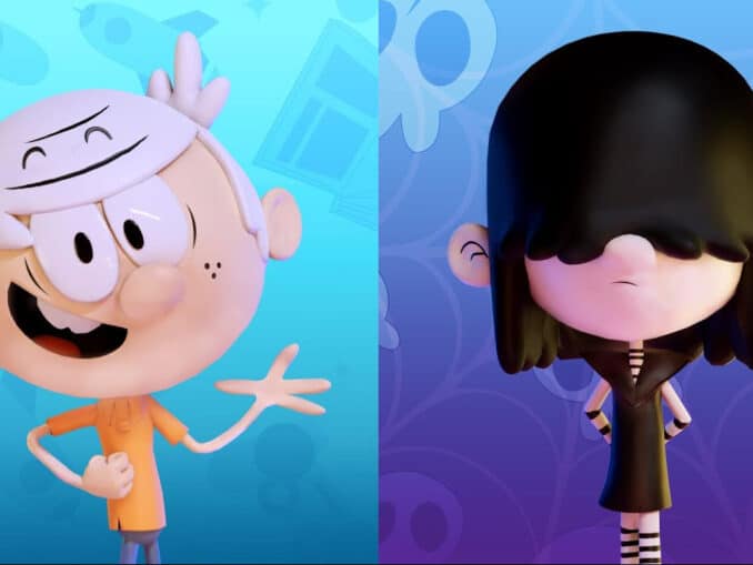 News - Nickelodeon All-Star Brawl – Lincoln Loud and Lucy Loud character showcases 
