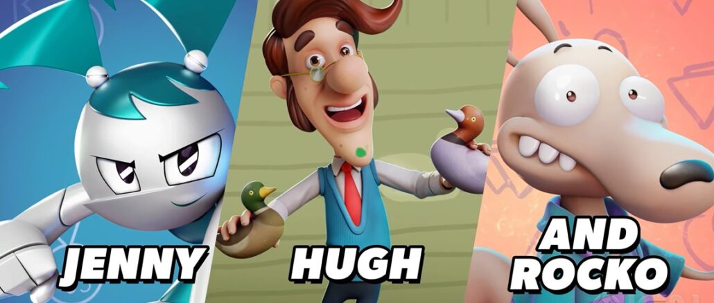 Nickelodeon All-Star Brawl reveals Jenny, Hugh, and Rocko