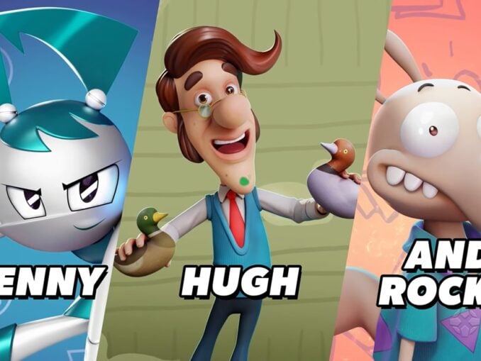 News - Nickelodeon All-Star Brawl reveals Jenny, Hugh, and Rocko 