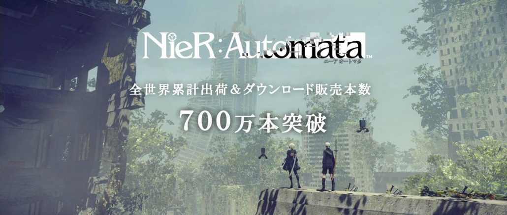 NieR: Automata – Shipped 7 million copies in total