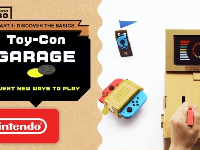 Nieuws - Nieuwe trailer Nintendo Labo – Toy-Con-werkplaats 